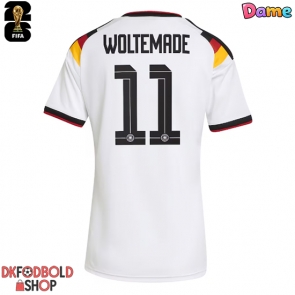 Tyskland Nick Woltemade #11 Hjemmebanetrøje Dame VM 2026 Kort ærmer